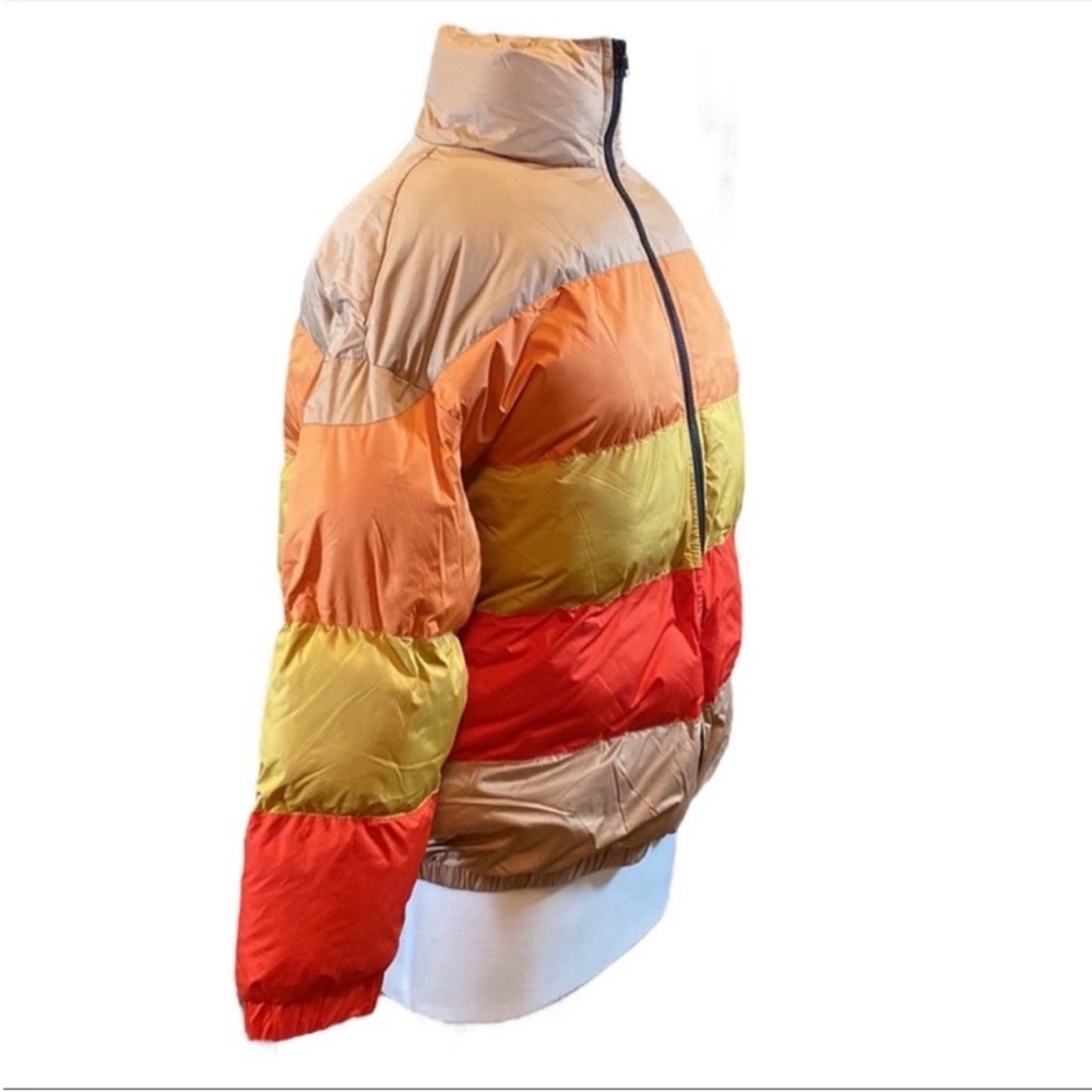 Color Block Puffer Jacket - Picture 5 of 7